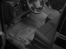 2014-2017 Chevrolet Silverado 1500 Weathertech Black Front Floor Mat Liners