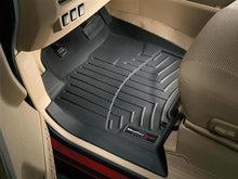 04-2014 Nissan Titan Crew Cab WeatherTech Black Floor Mat Liners (Front Row Set)